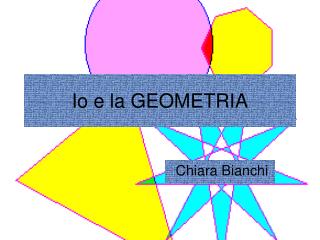 Io e la GEOMETRIA