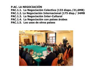 P.AC. LA NEGOCIACIÓN PAC.1.1. La Negociación Colectiva (133 diapo./31,6MB)
