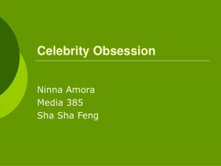 Celebrity Obsession