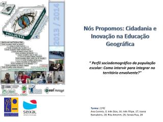 Nós Propomos: Cidadania e Inovação na Educação Geográfica