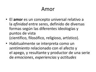 Amor