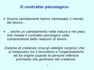 Diversi cambiamenti hanno interessato il mondo del lavoro…