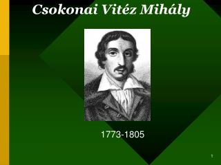 Csokonai Vitéz Mihály