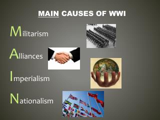 Main causes of wwi