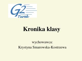 Kronika klasy