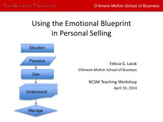 Using the Emotional Blueprint in Personal Selling