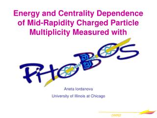 Energy and Centrality Dependence of Mid-Rapidity Charged Particle Multiplicity Measured with