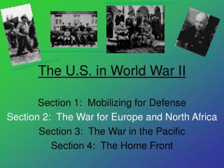 The U.S. in World War II