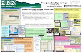 Water Quality Data, Maps, and Graphs Over the Web watergs/nawqa/data