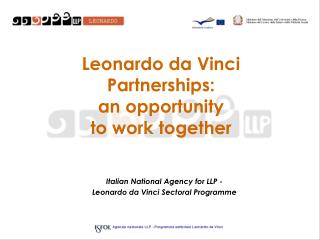 Leonardo da Vinci Partnerships: an opportunity to work together