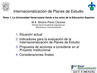 Internacionalización de Planes de Estudio