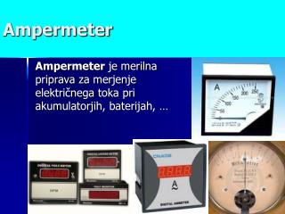 Ampermeter