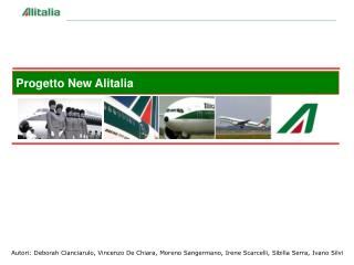 Progetto New Alitalia
