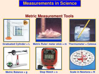 Measurements in Science