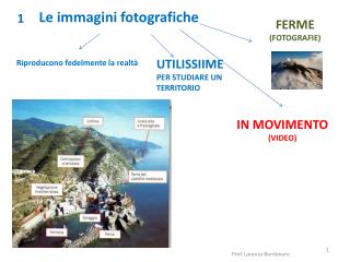 Le immagini fotografiche