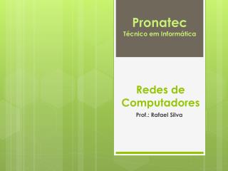 Redes de Computadores