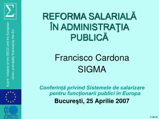 REFORMA SALARIAL Ă ÎN ADMINISTRAŢIA PUBLICĂ