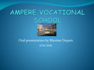 AMPERE VOCATIONAL SCHOOL