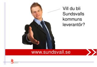 Vill du bli Sundsvalls kommuns leverantör?