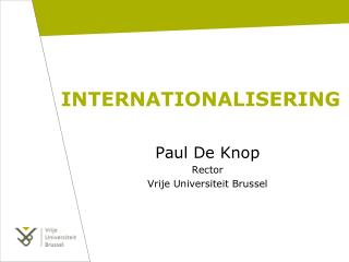 INTERNATIONALISERING