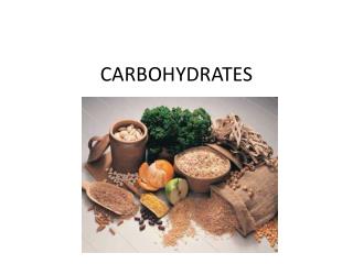 CARBOHYDRATES