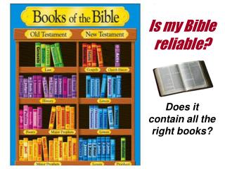 Is my Bible reliable?