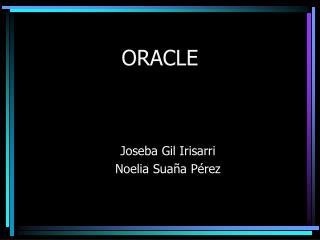 ORACLE