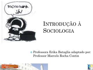 Introdução à Sociologia