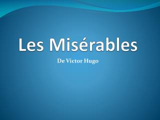 Les Misérables