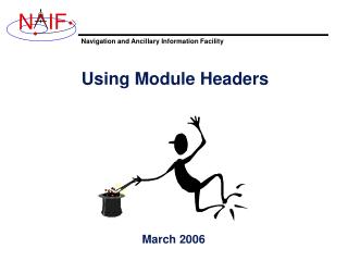 Using Module Headers