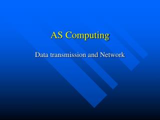 AS Computing