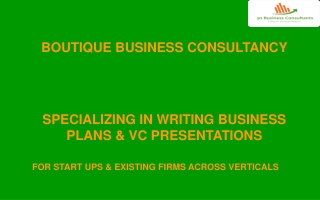 business plan writing services