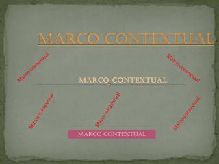 Marco contextual