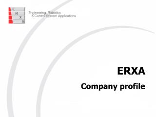 ERXA Company profile