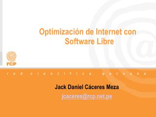 Optimización de Internet con Software Libre