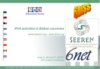 IPv6 activities in Balkan countries