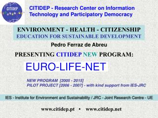 PRESENTING CITIDEP NEW PROGRAM: