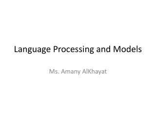 Ms. Amany AlKhayat