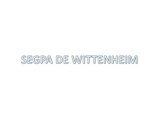 SEGPA DE WITTENHEIM