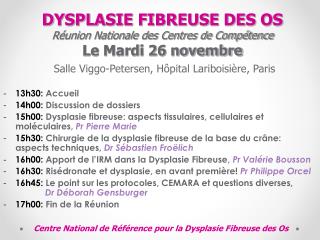 13h30: Accueil 14h00: Discussion de dossiers