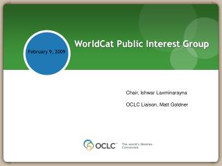 WorldCat Public Interest Group