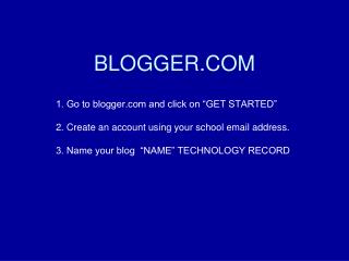 BLOGGER.COM