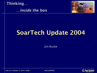 SoarTech Update 2004