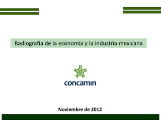 Radiografía de la economía y la industria mexicana