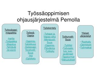 Työssäoppimisen ohjausjärjestelmä Pemolla