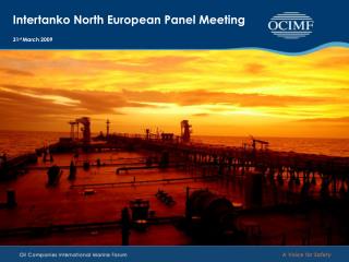 Intertanko North European Panel Meeting