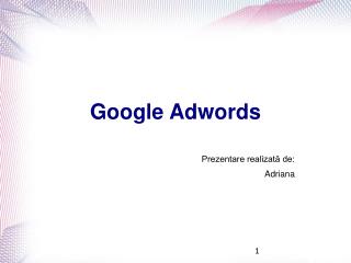 Google Adwords