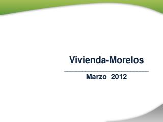 Vivienda-Morelos ____________________________