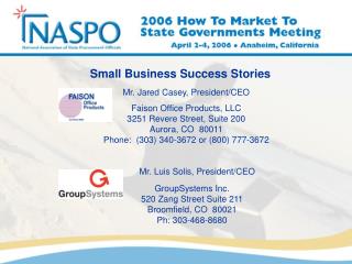 Small Business Success Stories