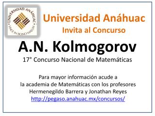 Universidad Anáhuac Invita al Concurso